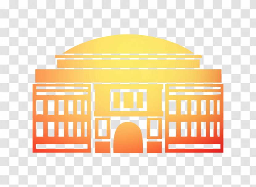 Royal Albert Hall Vector Graphics Royalty-free Stock Photography Illustration - Yellow - Rectangle Transparent PNG