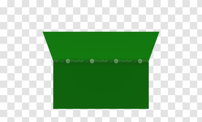 Product Design Green Rectangle - Grass - Origami Animal Transparent PNG