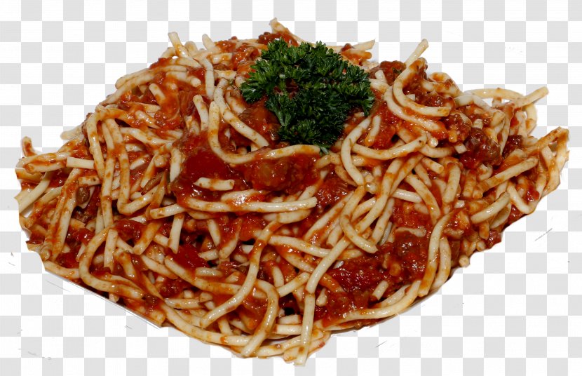 Chinese Noodles Chow Mein Fried Taglierini Mie Goreng - Pasta - Top View Spaghetti Bolognese Transparent PNG
