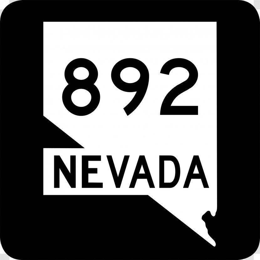 Nevada State Route 892 877 266 372 895 - Number Transparent PNG