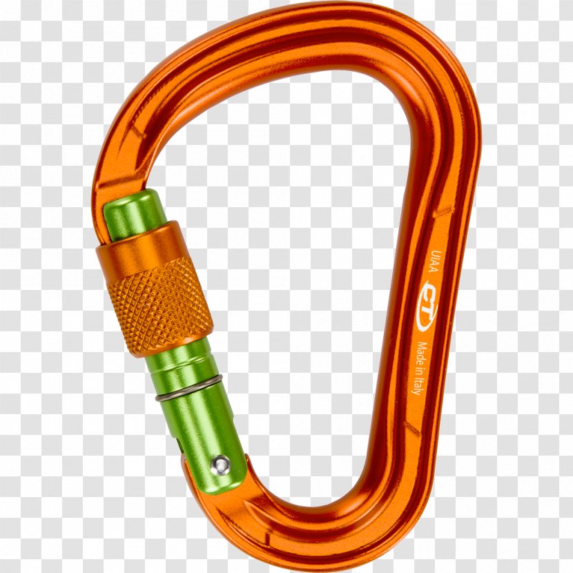 Carabiner Rock Climbing Quickdraw Sling - Sports Equipment Transparent PNG