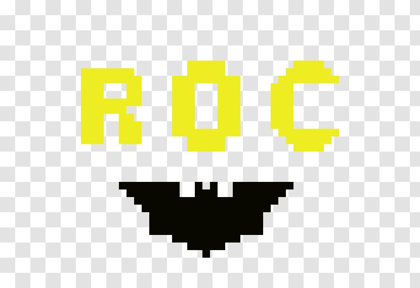 Batman Pixel Art Logo Superman YouTube - Text Transparent PNG