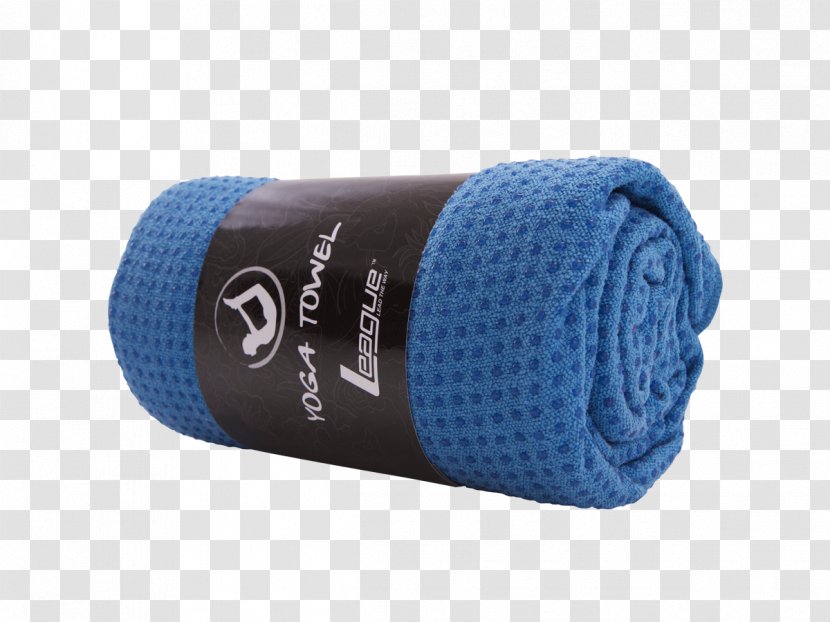 Towel Textile Clothing Yoga & Pilates Mats Blue Transparent PNG
