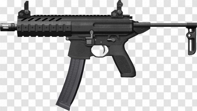 Heckler & Koch MP5 Submachine Gun UMP Firearm - Watercolor - Machinegun Transparent PNG