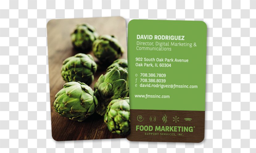 Leaf Vegetable Brand - Superfood - Advertising Company Card Transparent PNG