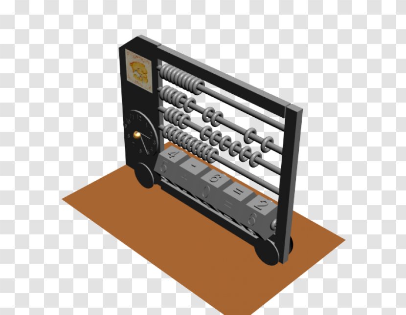 Abacus Electronics Accessory Soroban Computer-aided Design - Hardware - Autodesk 3ds Max Transparent PNG