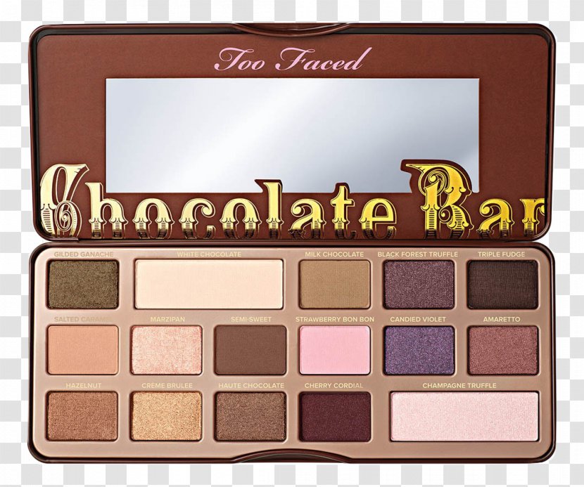 Too Faced Chocolate Bar Types Of Eye Shadow Transparent PNG
