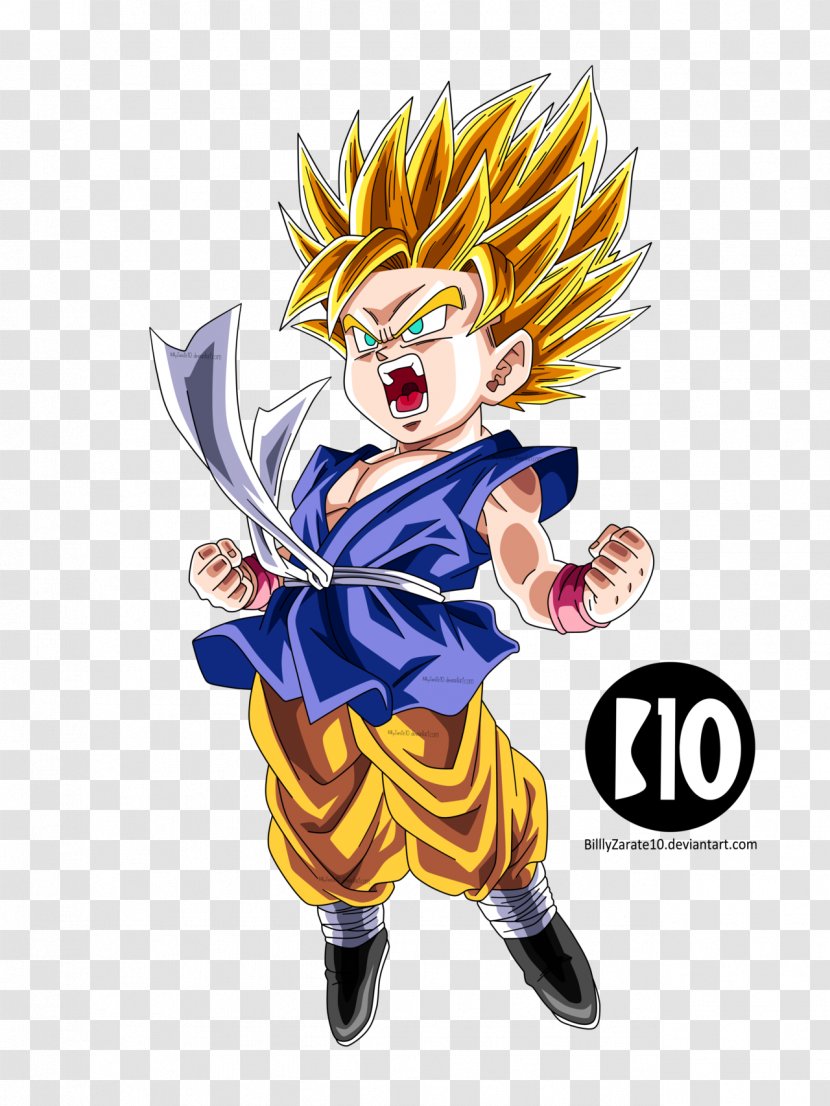 Goku Vegeta Majin Buu Gohan Trunks - Heart Transparent PNG