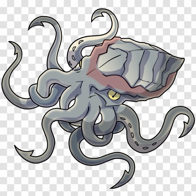 Kraken Sea Monster Drawing Clip Art - Cephalopod - Cthulhu Transparent PNG