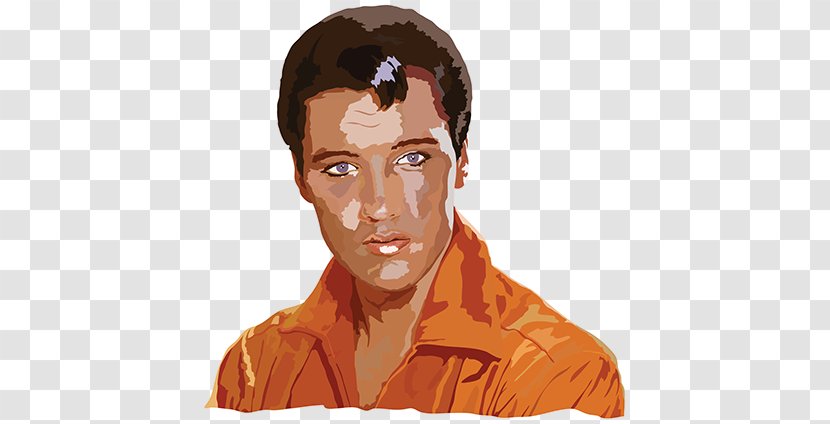 Illustration Forehead Portrait -m- Little Book Of Elvis In The Movies Presley - Character - Bob Marley Peter Tosh Transparent PNG
