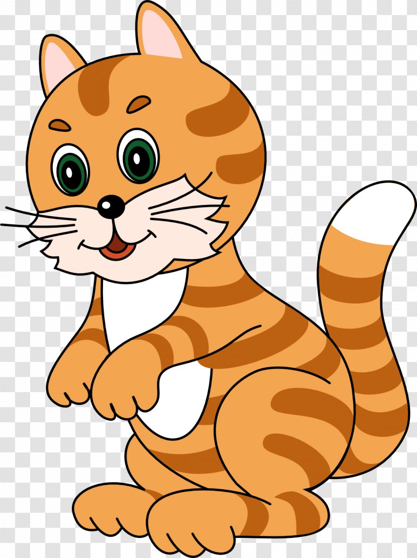 Tabby Cat Drawing Child Domestic Animal - Nose Transparent PNG