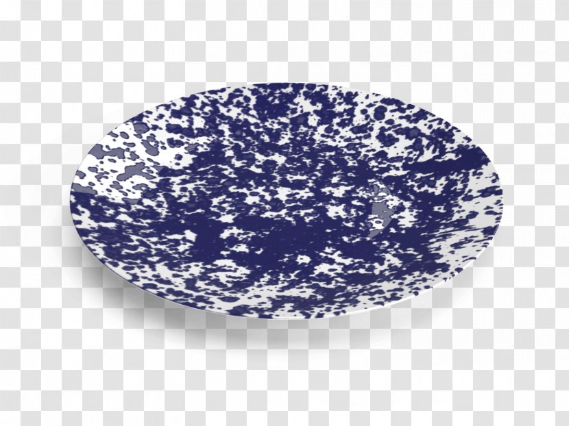 Plate Limoges Porcelain Cobalt Blue Dishwasher - Charger Transparent PNG