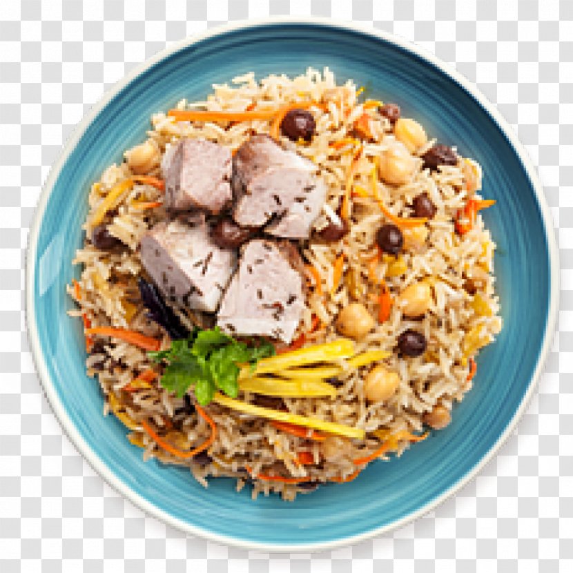 Fried Rice Pilaf Biryani Middle Eastern Cuisine Vegetarian - Food - Wok Transparent PNG
