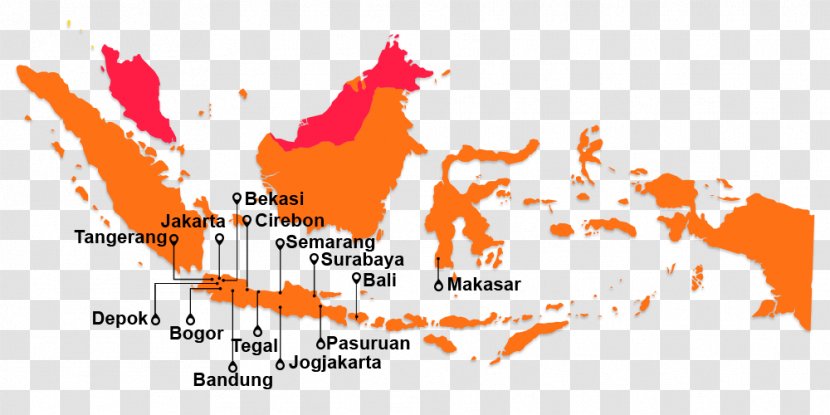 Indonesia Vector Map World Transparent PNG