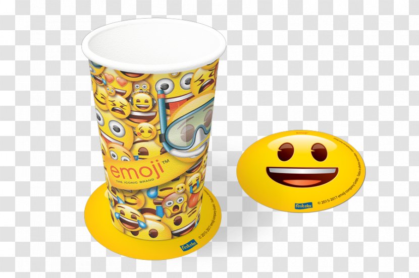 Paper Coasters Cup Adhesive Emoji Transparent PNG
