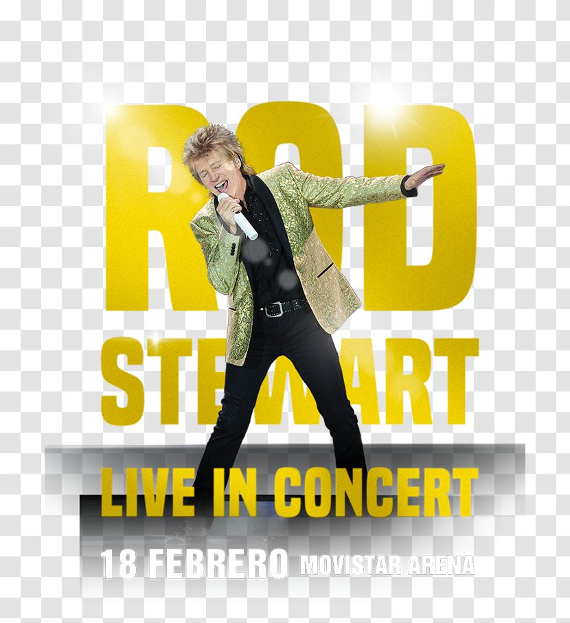 Movistar Arena Concert Poster Logo 0 - Album Cover - Rod Stewart Transparent PNG