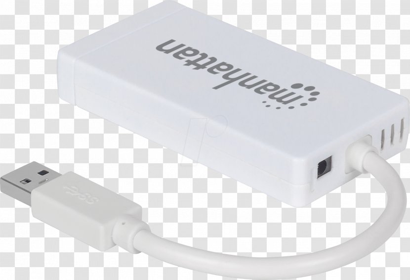 Adapter HDMI Gigabit Ethernet USB 3.0 Computer Port - Data Transfer Cable Transparent PNG