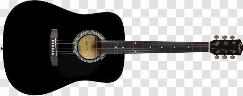 Dreadnought Squier Steel-string Acoustic Guitar - Frame Transparent PNG