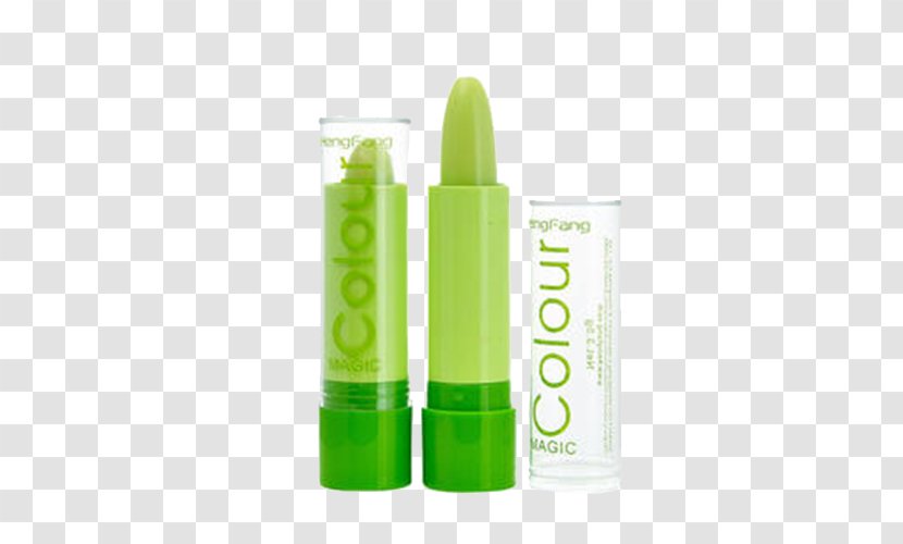 Lip Balm Lipstick Color Cosmetics - Moisturizer - Green Transparent PNG