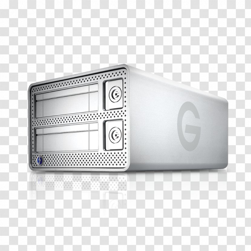 Data Storage Thunderbolt Hard Drives G-Technology Disk Enclosure Transparent PNG