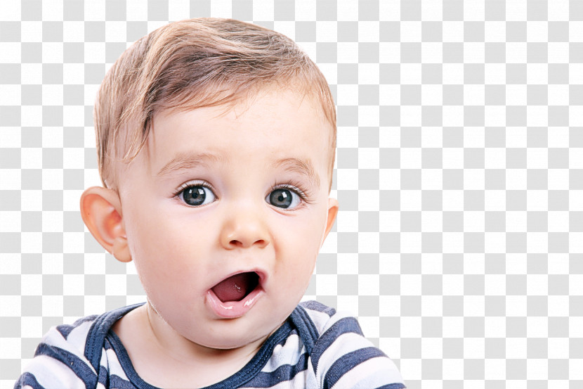 Child Face Nose Facial Expression Baby Transparent PNG