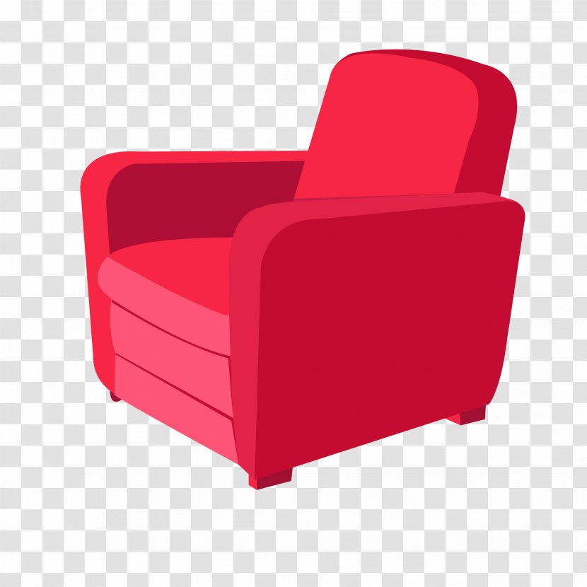 Chair Furniture Stool Couch - Vector Armchair Transparent PNG