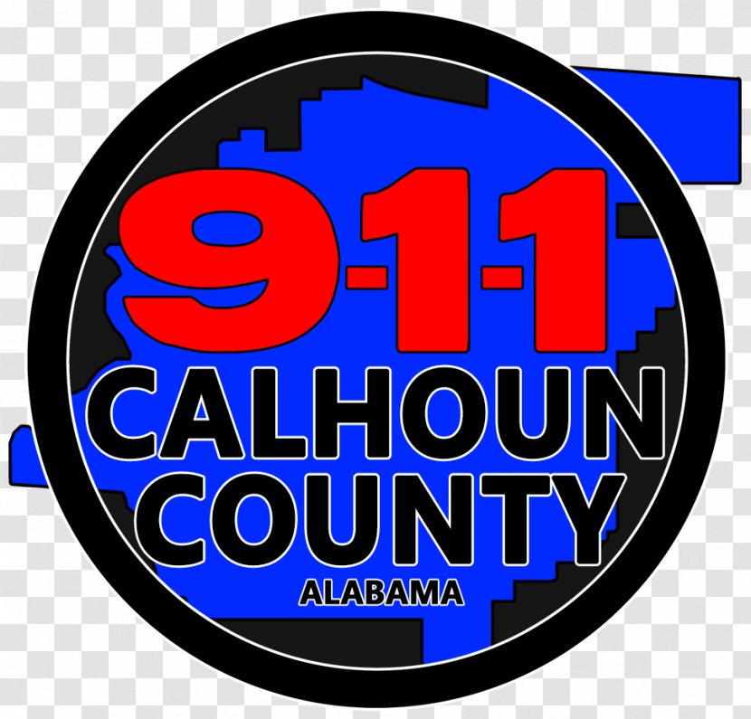 Logo Calhoun County E 911 County, Alabama Brand U.S. - Area - E911 Transparent PNG