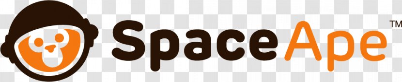 Logo Space Ape Games Brand Font Product - Monkey - Orange Sa Transparent PNG