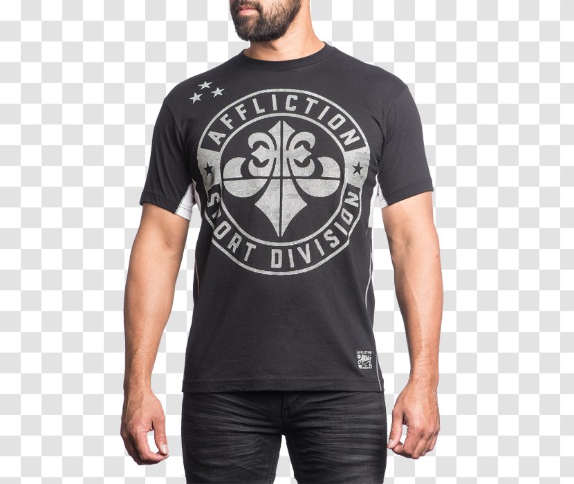 T-shirt Affliction Clothing Sleeve - Jacket Transparent PNG