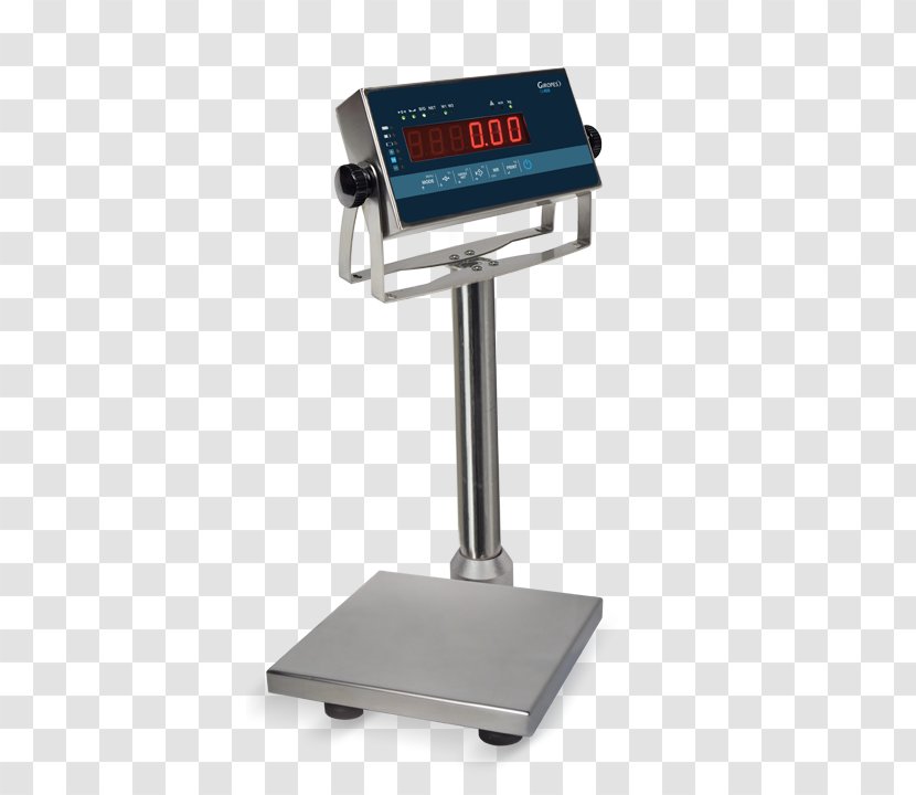 Bascule Measuring Scales Stainless Steel Load Cell - Weighing Scale - Bascula Transparent PNG