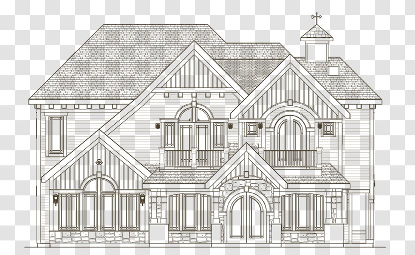 Manor House Classical Architecture Property - Historic Transparent PNG