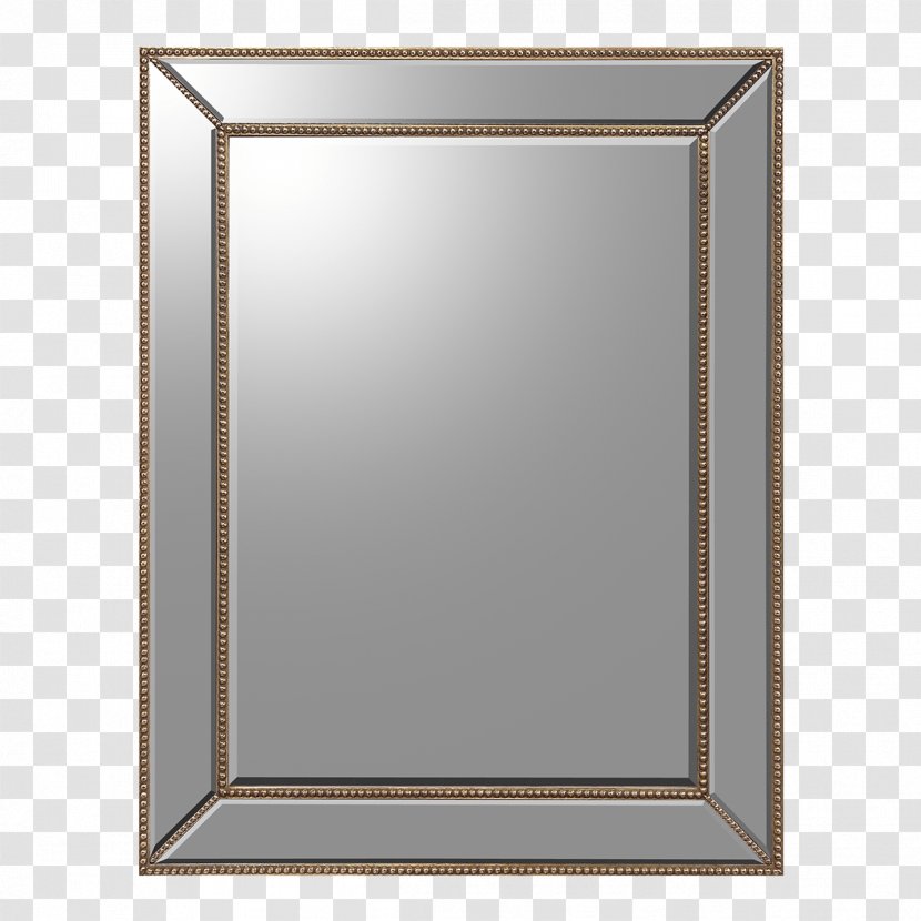 Picture Frames Mirrored Frame Beveled Glass - Framed Wall Mirror Transparent PNG