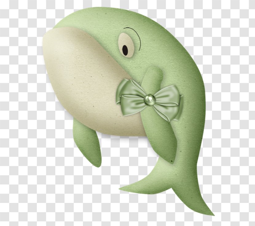 Green Whale Clip Art - Animal Transparent PNG