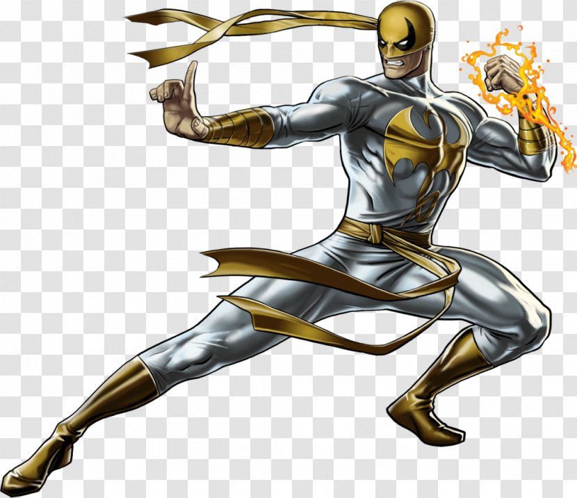 Iron Fist Marvel: Avengers Alliance Luke Cage Jessica Jones Man - New Xmen Transparent PNG