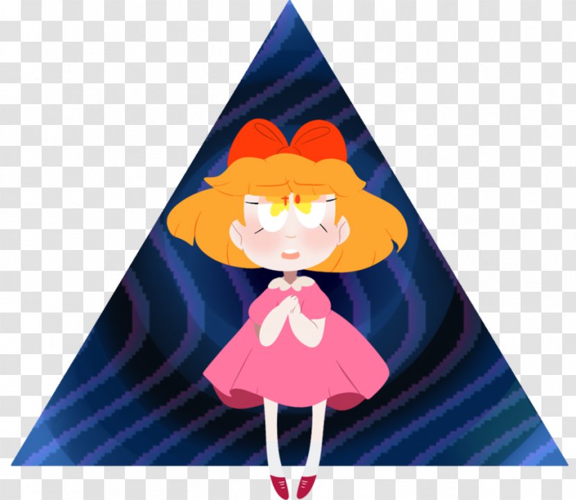 Party Hat Cartoon Character Fiction - Triangle Transparent PNG