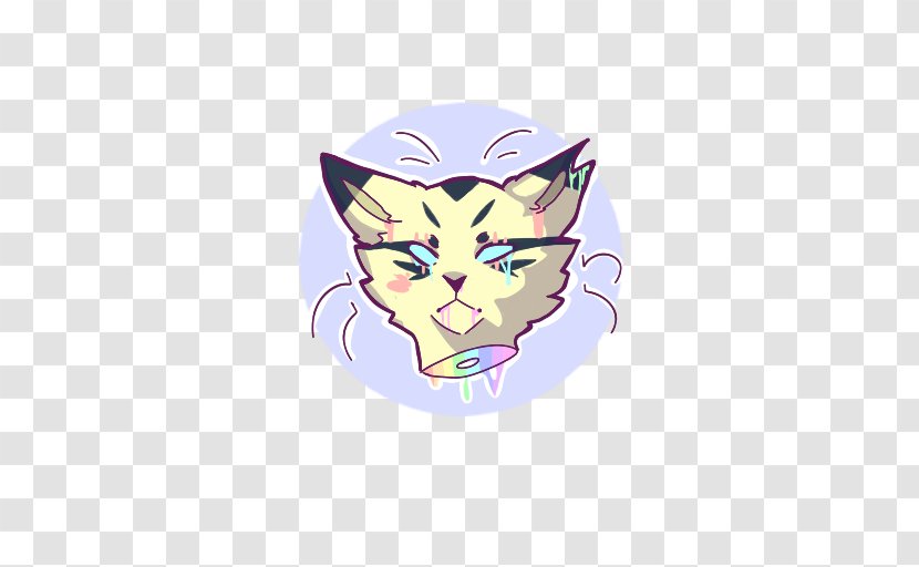 Cat Whiskers Pastel Warriors Kitten - Cartoon Transparent PNG