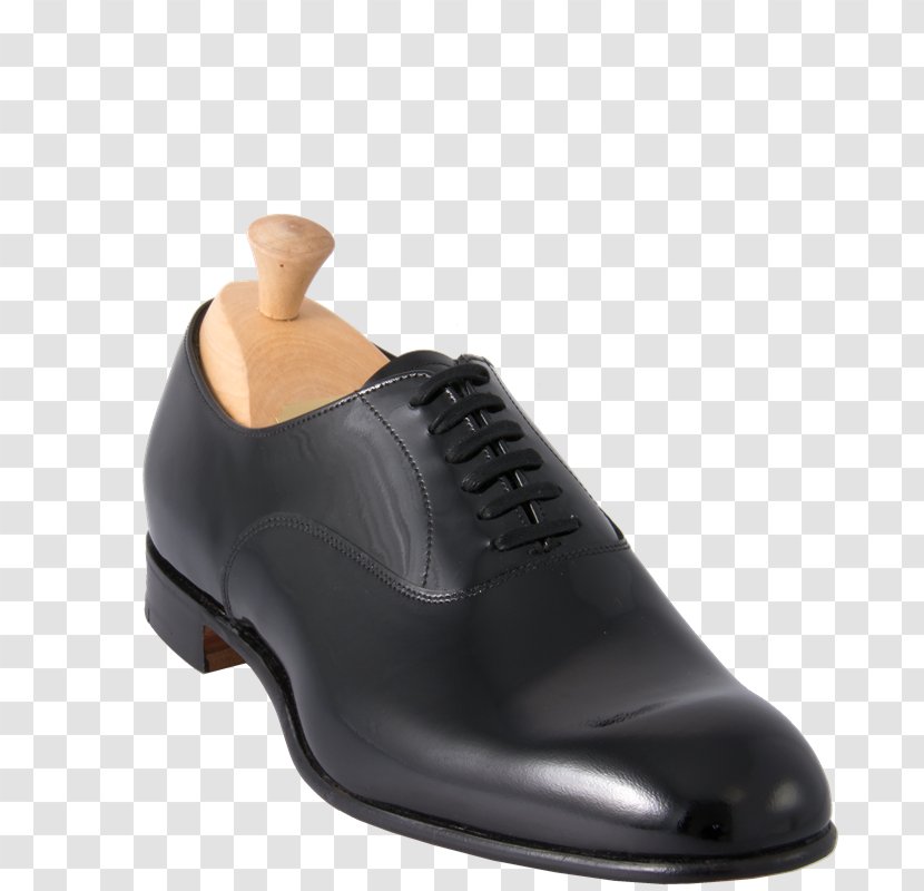 Northampton Crockett & Jones Wembley Stadium Shoe Calf - Patent Transparent PNG