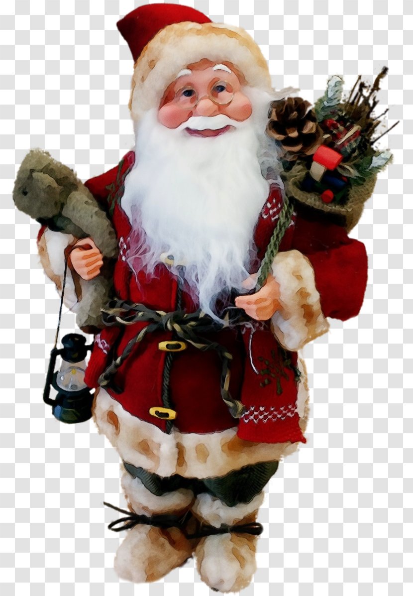 Santa Claus - Fictional Character - Interior Design Holiday Ornament Transparent PNG