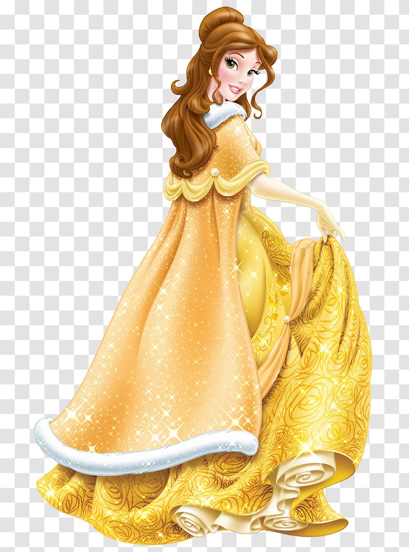 Belle Beast Merida Princess Aurora Ariel - Costume Design - Disney Transparent PNG