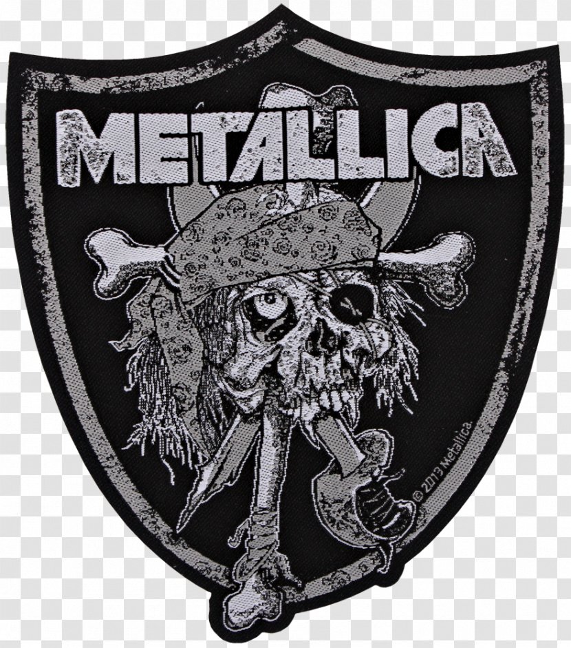 Metallica Heavy Metal Embroidered Patch Master Of Puppets ...And Justice For All - Frame Transparent PNG