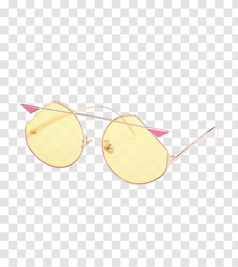Sunglasses Goggles Eyewear - Retro Style Transparent PNG