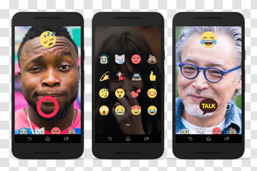 Feature Phone Smartphone Mobile Phones Selfie Video - Emoji Transparent PNG