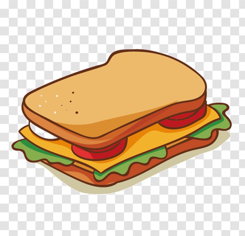 Junk Food Hamburger Sandwich Fast - Processed Cheese - Bocadillo Badge Transparent PNG