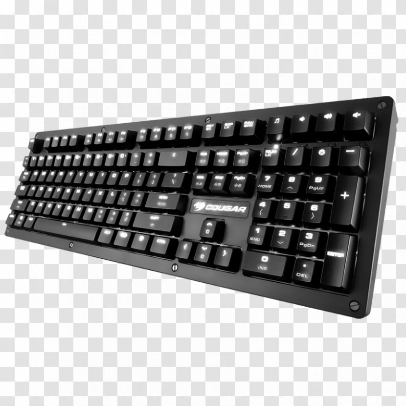 Computer Keyboard Mouse Puri Gaming Keypad Cherry - Rollover Transparent PNG