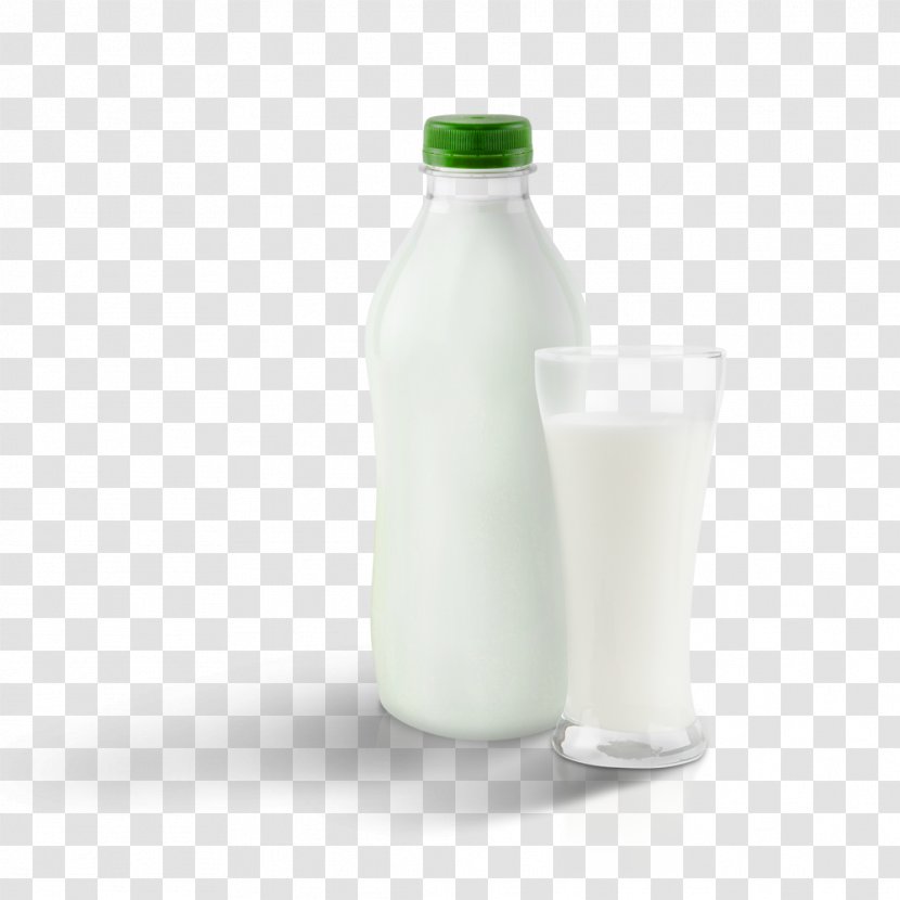 Breakfast Milk Dairy Product Cup - Glass Bottle Transparent PNG