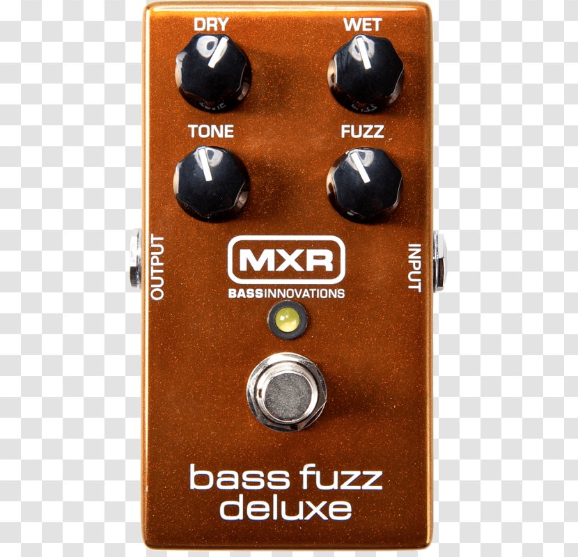 Distortion Effects Processors & Pedals Fuzz Bass Guitar MXR - Cartoon Transparent PNG