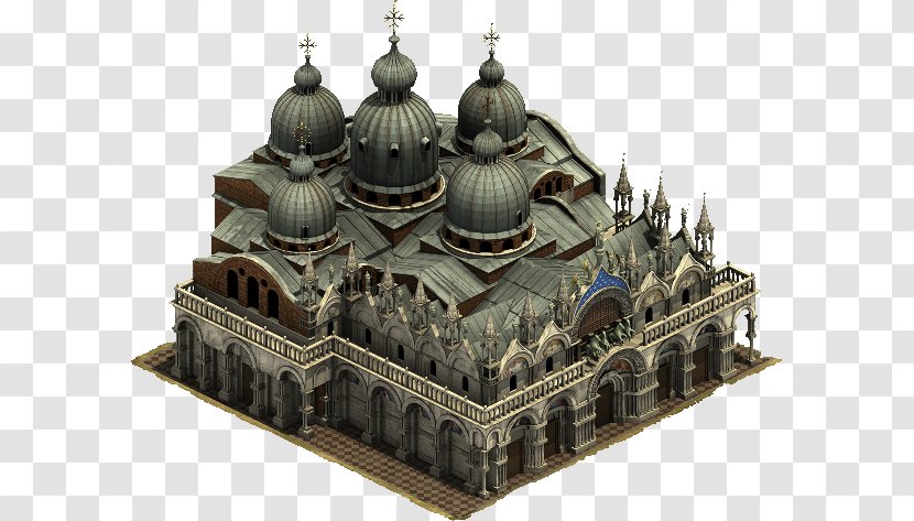Saint Mark's Basilica Forge Of Empires Hagia Sophia Basil's Cathedral - Mark The Evangelist - Church Transparent PNG