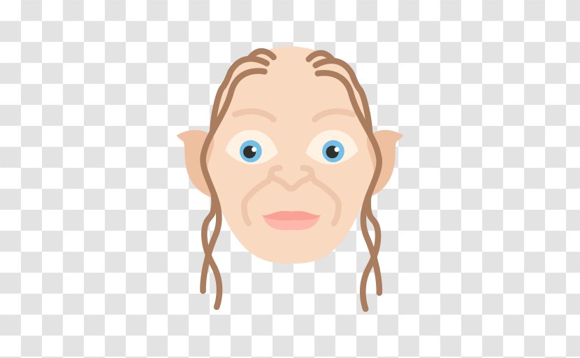 Gollum The Lord Of Rings Character Illustration JPEG - Eye - Pattern Transparent PNG