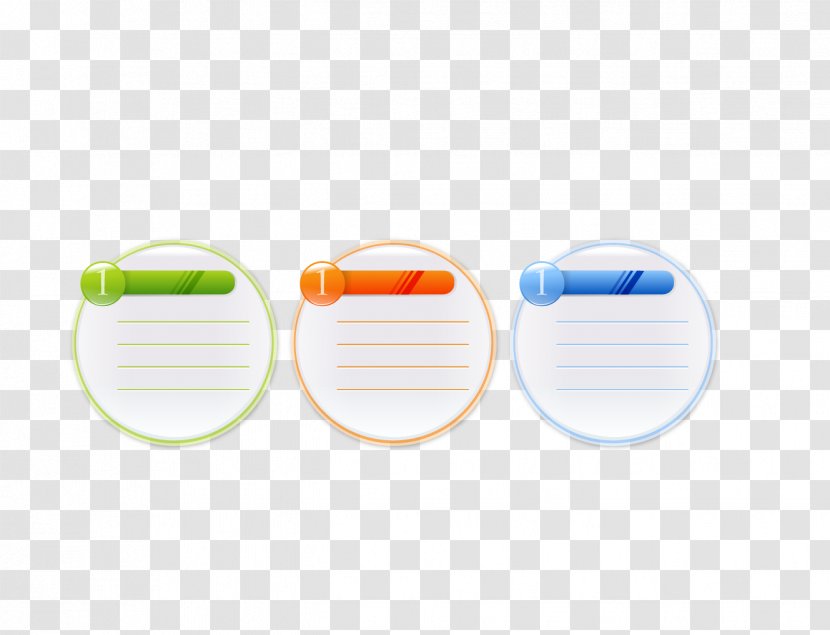 Material Pattern - Colored Circles Page Tags Transparent PNG
