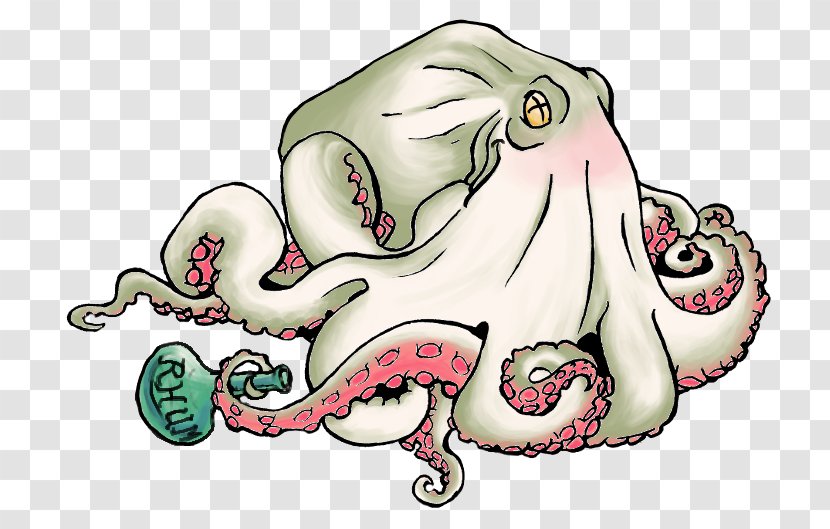 Octopus Cephalopod Cartoon - Frame - Design Transparent PNG